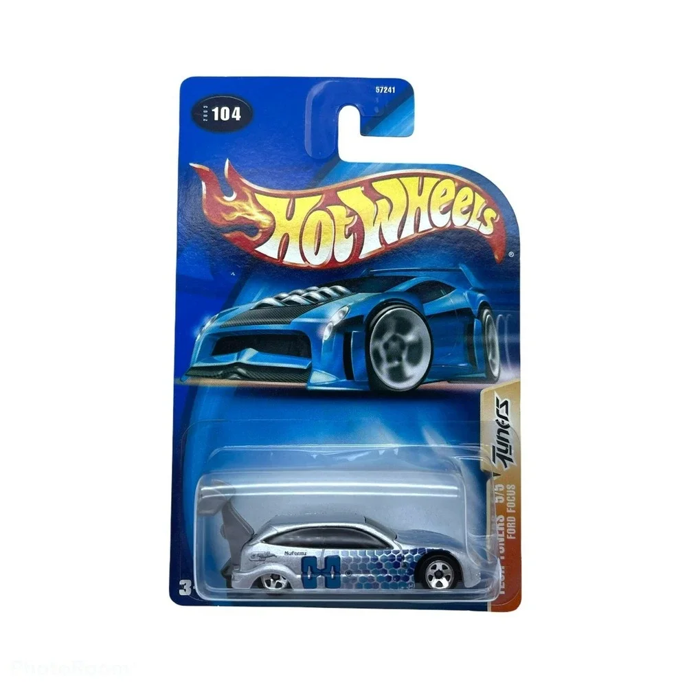 Hot Wheels Tech Tuners‎ Ford Focus Sports Car Diecast 1/64 Collector #104 5/5